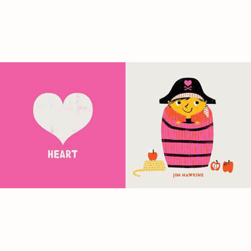 Little Master Louis Stevenson: Treasure Island - BabyLit by Jennifer Adams