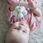 Baby Cloud Baby Gym Toy in White by Loullou