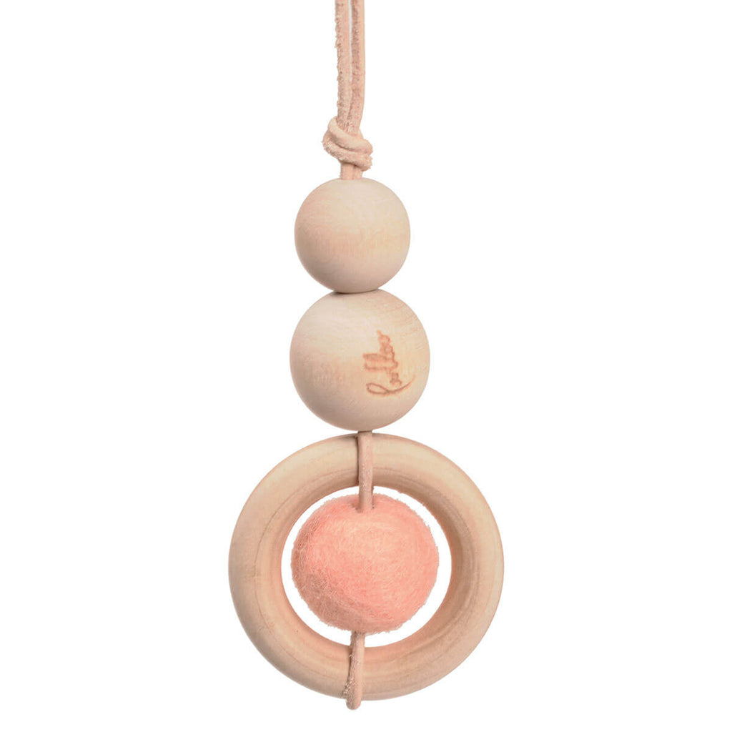 Baby Dot Baby Gym Toy in Rose by Loullou