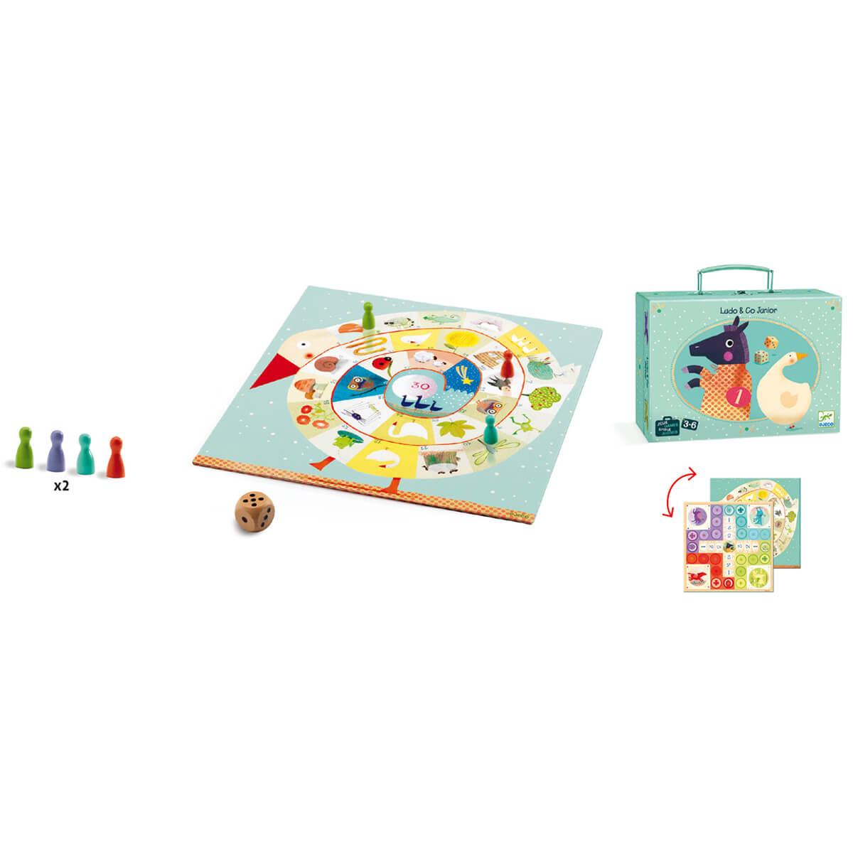 Ludo Junior Game by Djeco