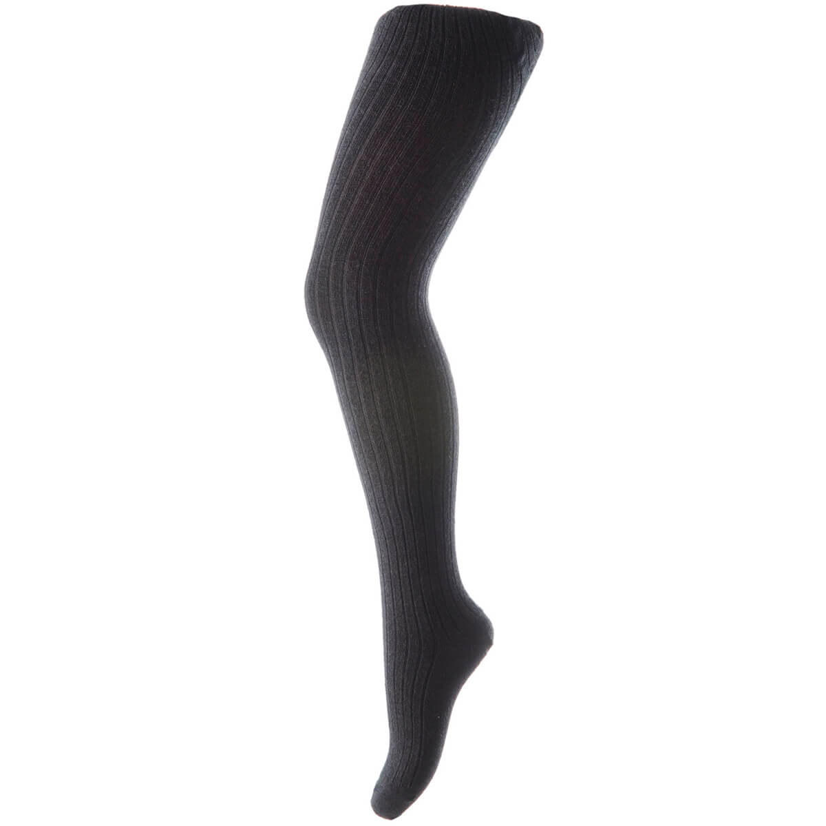 Wool Rib Tights in Navy MP Denmark