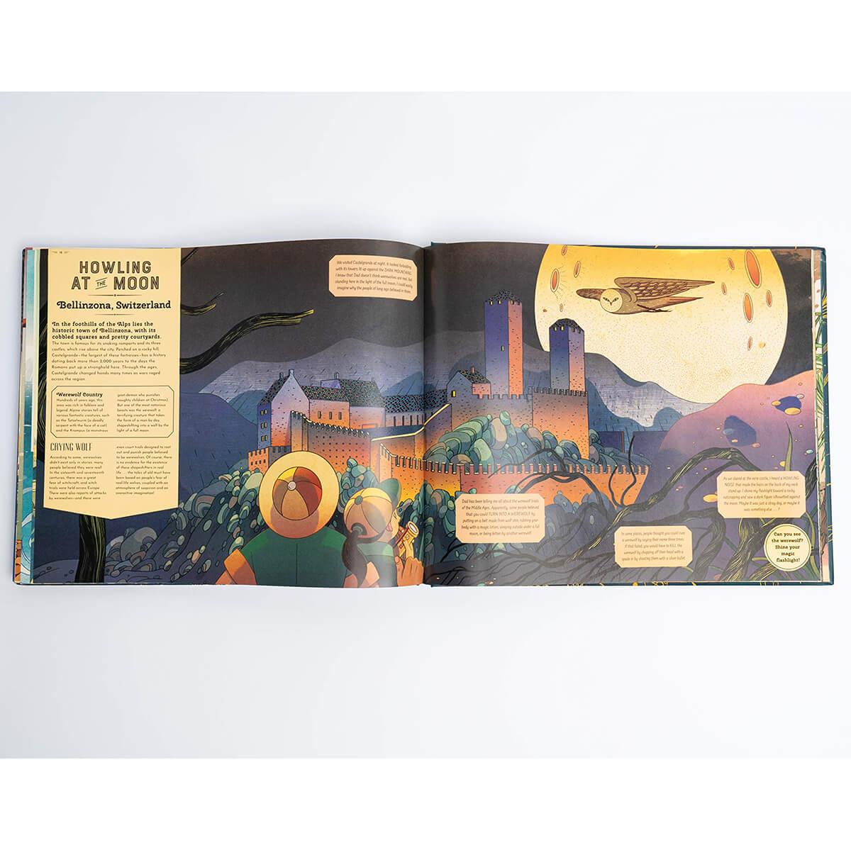 Magical Creatures and Mythical Beasts (With Magic Torch) by Professor and Millie Mortimer & Victo Ngai