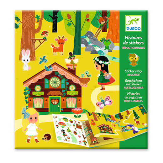 The Magical Forest Sticker Story by Djeco