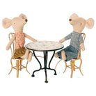 Vintage Tea Table in Anthracite (Micro) by Maileg