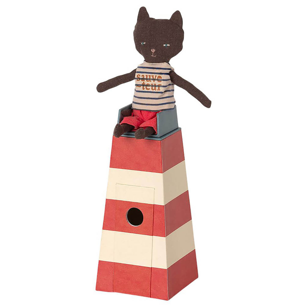 Beach Rescue Cat With Tower by Maileg