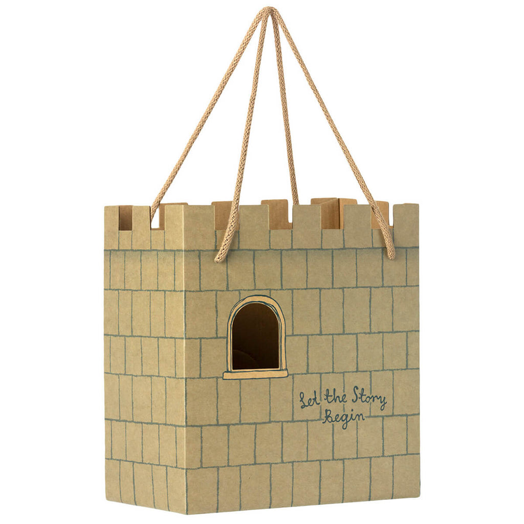 Castle Gift Bag in Mint by Maileg