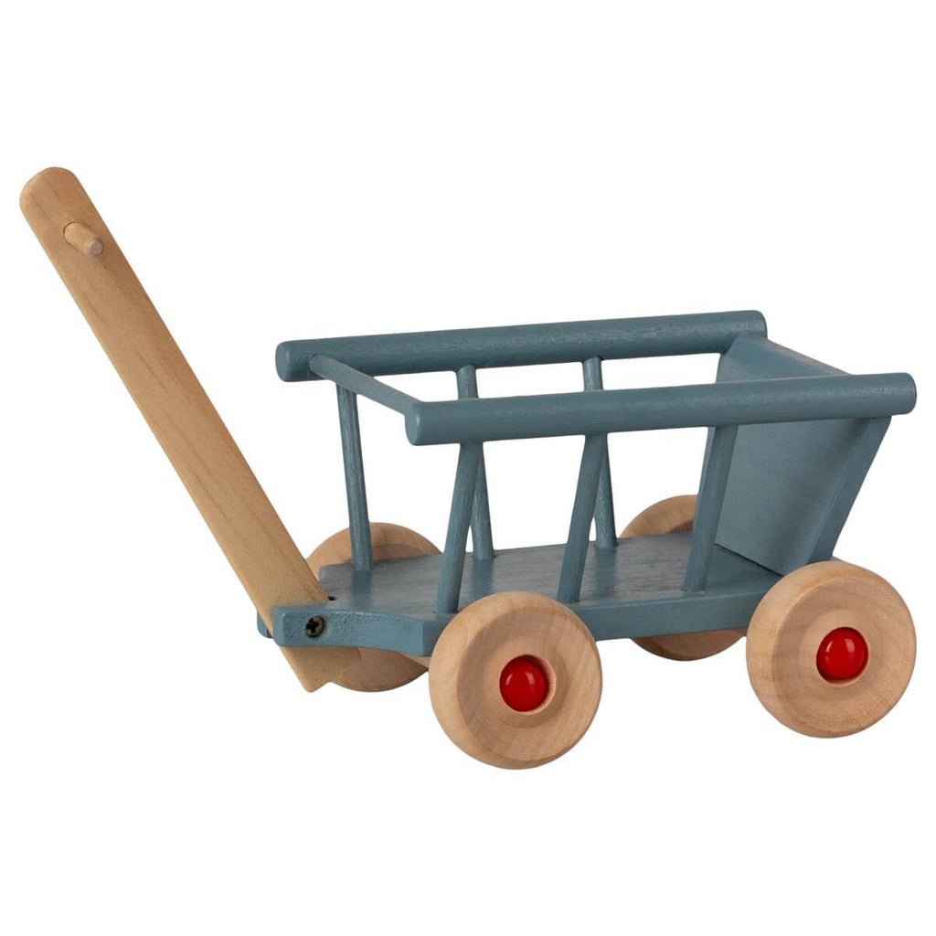 Wagon in Blue (Micro) by Maileg