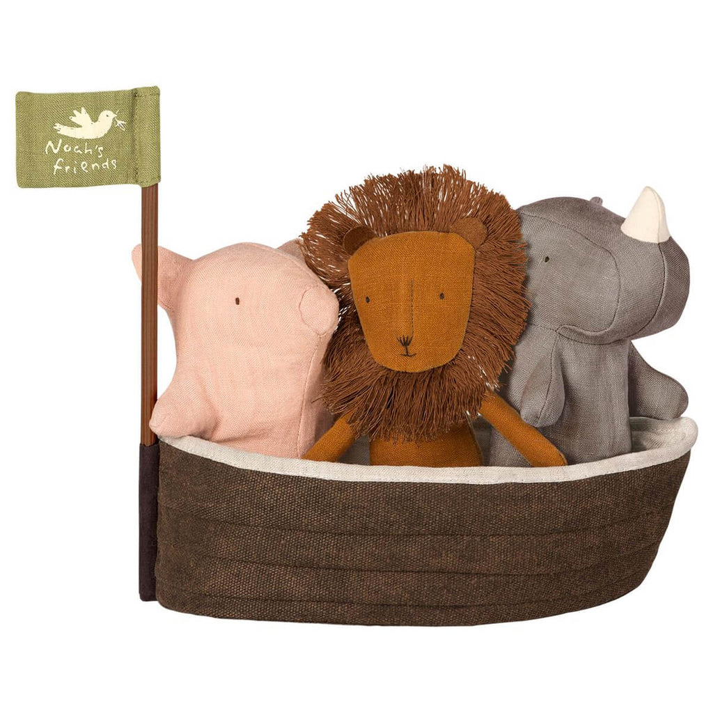 Noah's Ark With 3 Mini Animals by Maileg