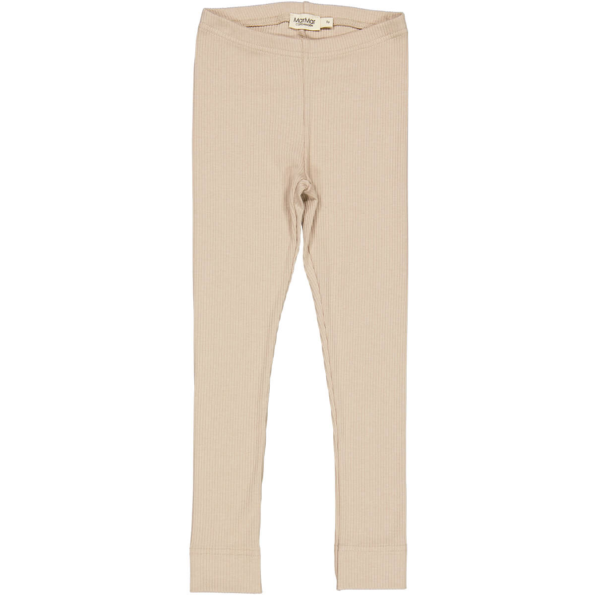 Leg Rib Baby Leggings in Alpaca by MarMar Copenhagen