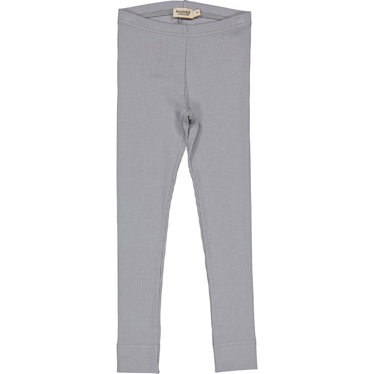 Leg Rib Baby Leggings in Water by MarMar Copenhagen
