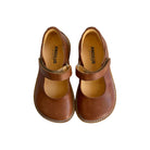 Mary Janes in Tan (Wide Fit) by Angulus