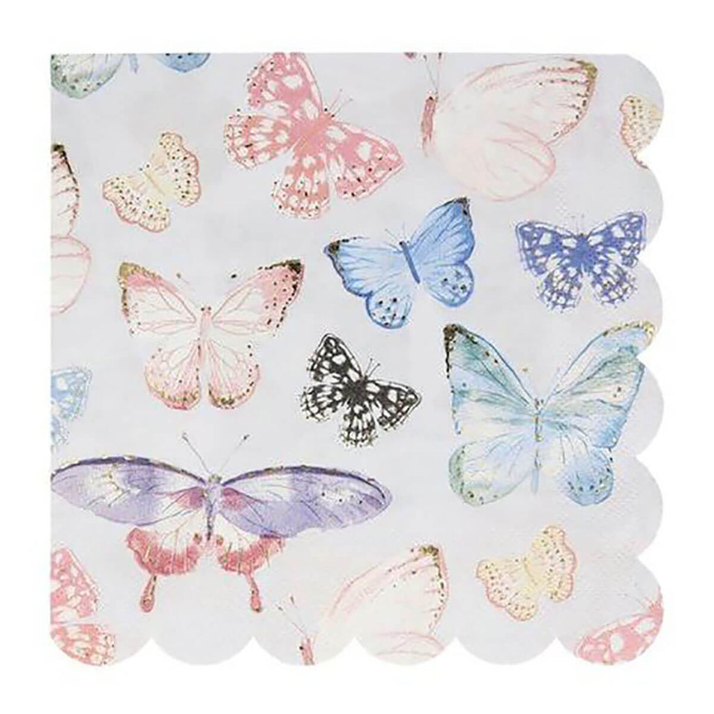 Butterfly Large Party Napkins by Meri Meri