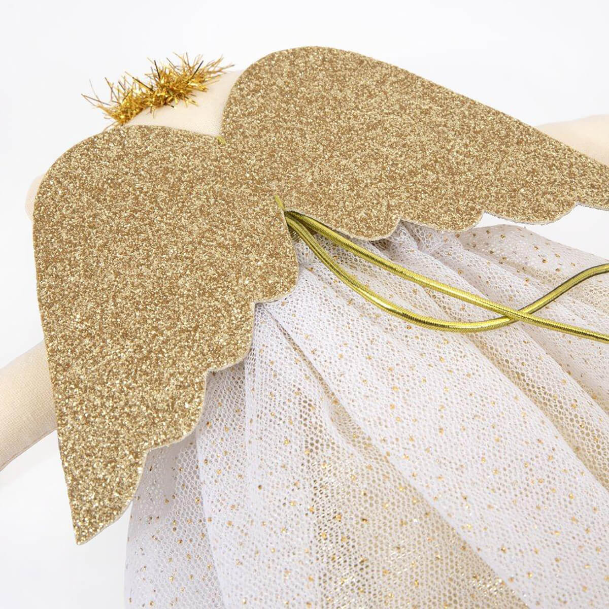 Gold Angel Mouse Christmas Tree Topper by Meri Meri