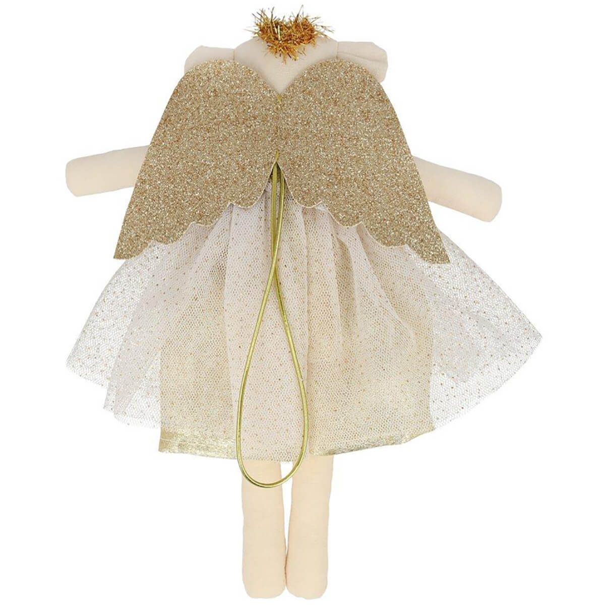 Gold Angel Mouse Christmas Tree Topper by Meri Meri
