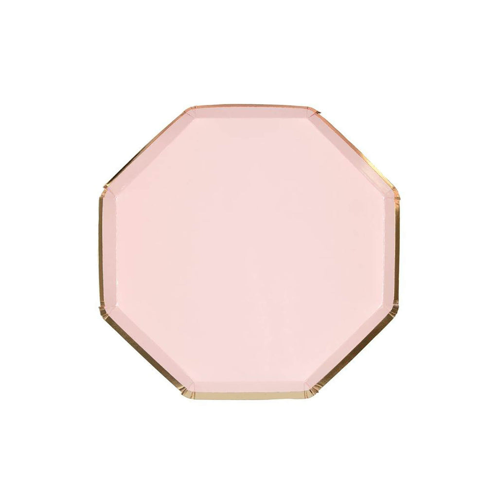 Dusky Pink Cocktail Plates by Meri Meri