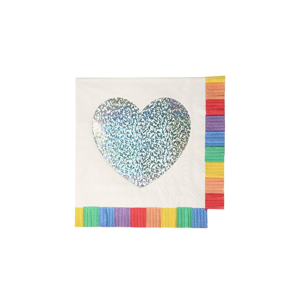 Rainbow Fringe Small Napkins by Meri Meri
