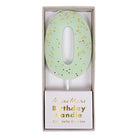 Glitter Number Candles by Meri Meri