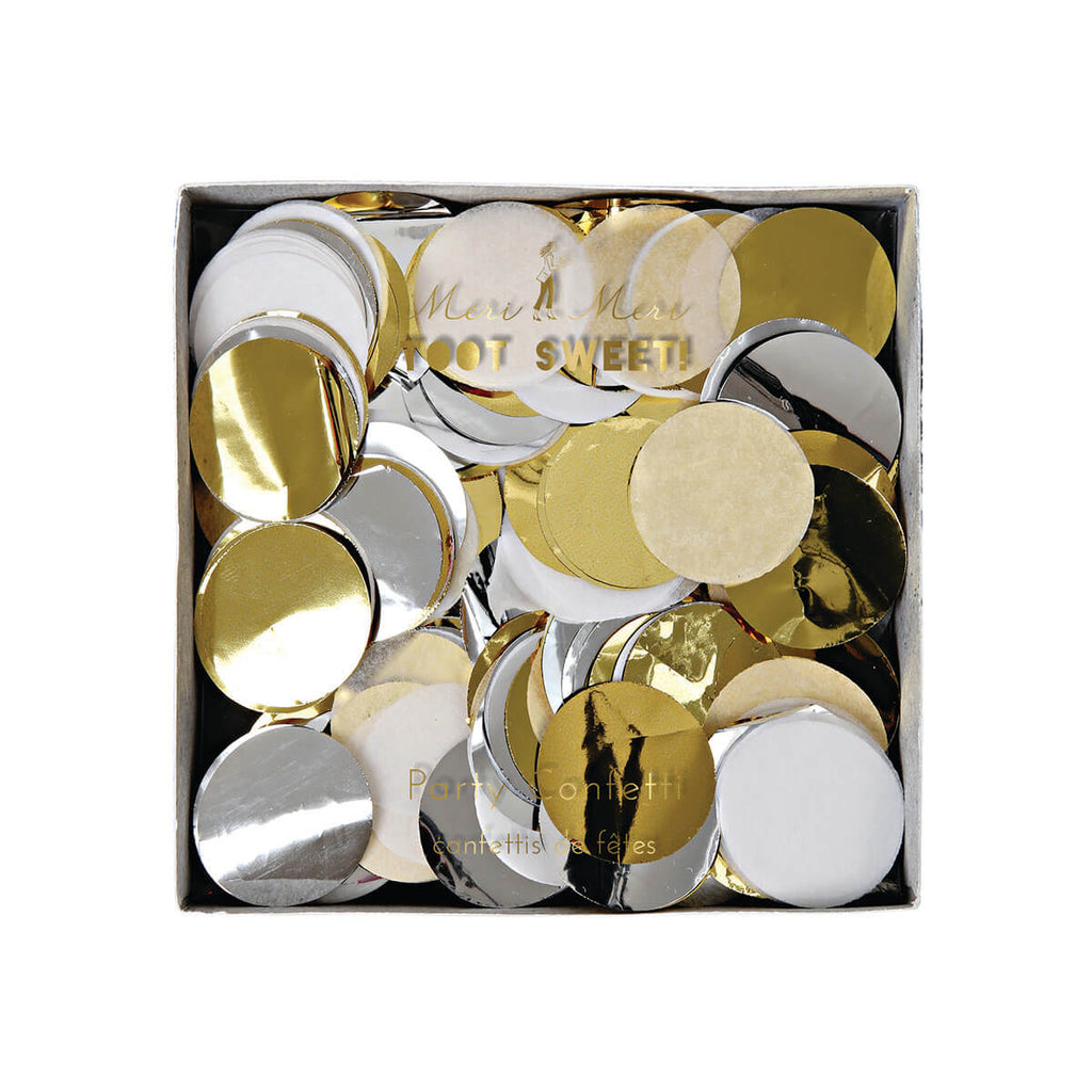 Confetti in Gold and Silver by Meri Meri