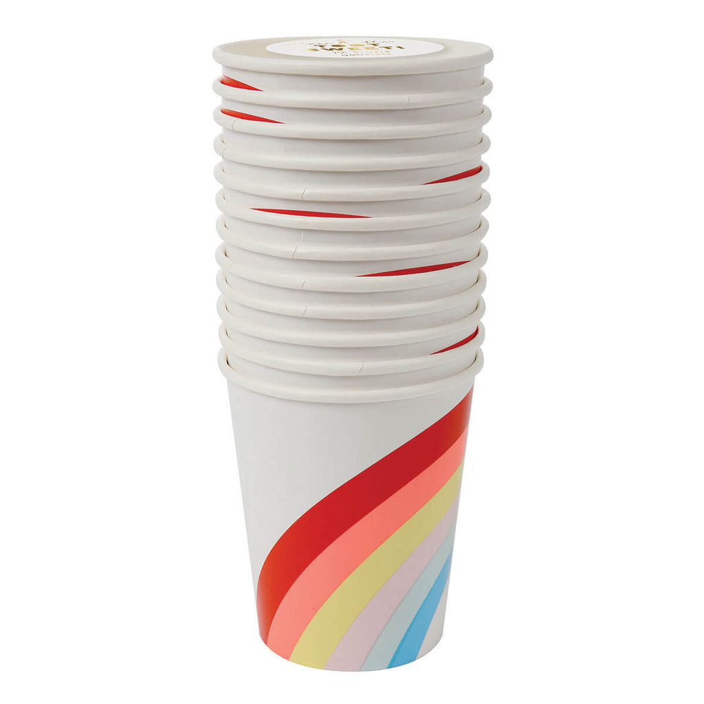 Rainbow Party Cups by Meri Meri