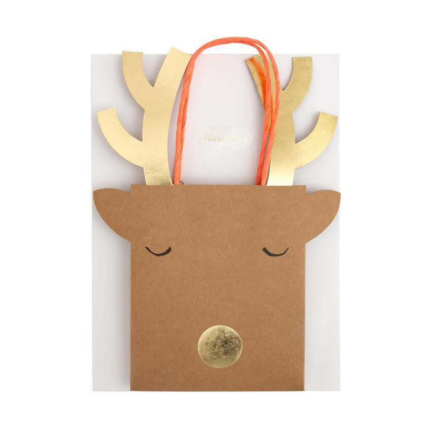 Small Reindeer Gift Bags by Meri Meri