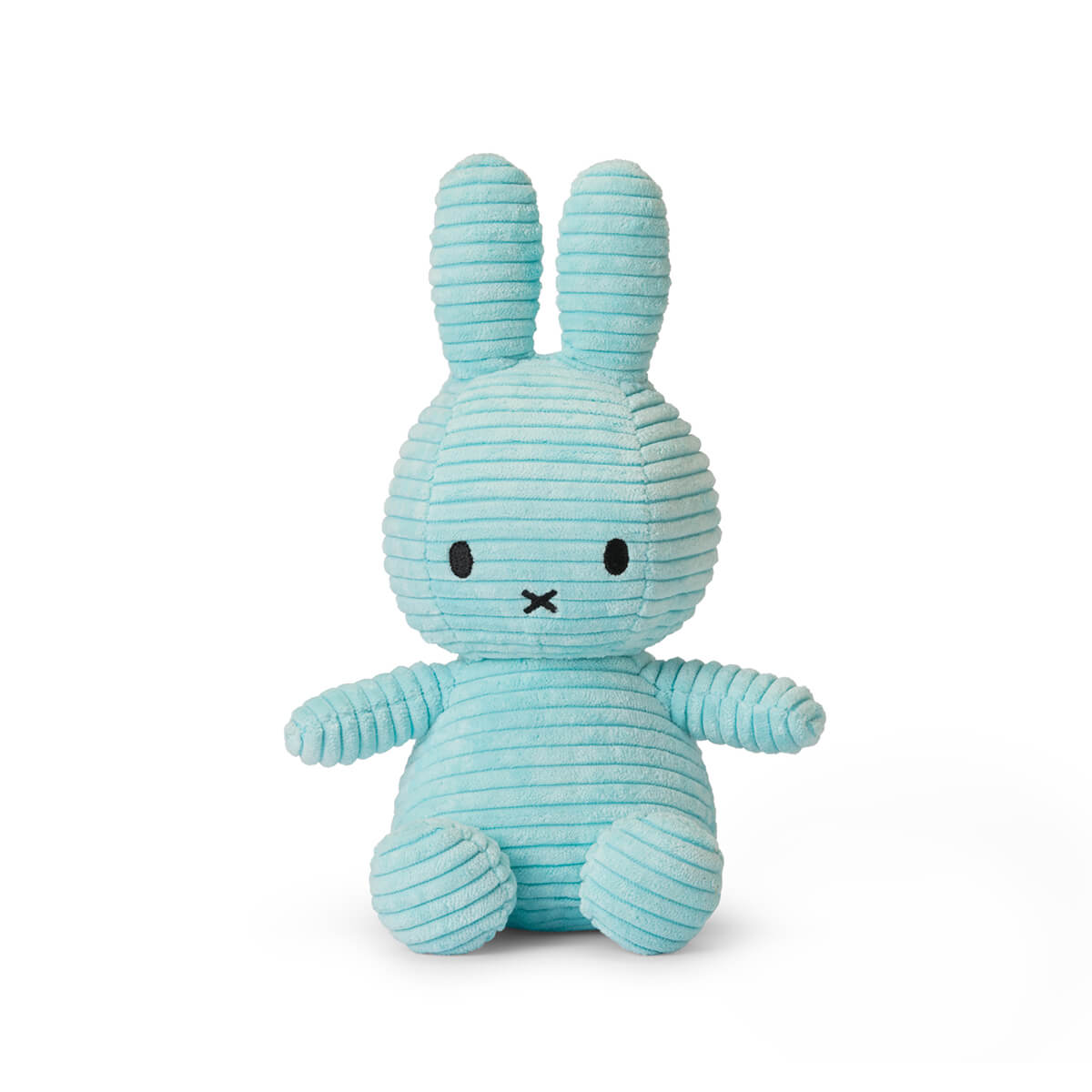 Small Corduroy Miffy in Turquoise (23cm) by Bon Ton Toys