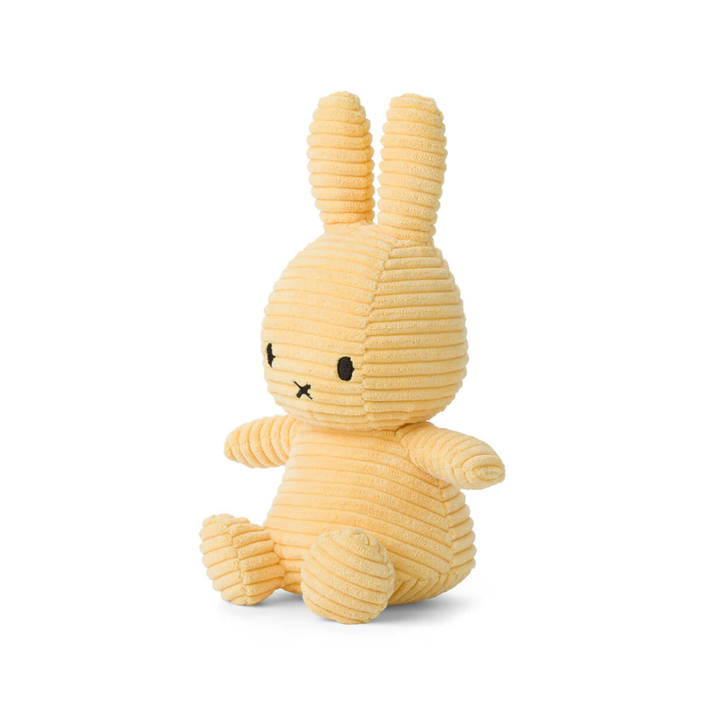 Small Corduroy Miffy in Buttercream (23cm) by Bon Ton Toys