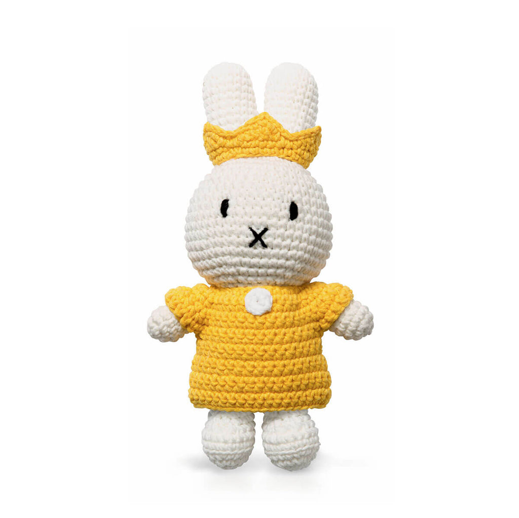 Queen Miffy In Her Yellow Dress And Yellow Crown by Miffy Handmade