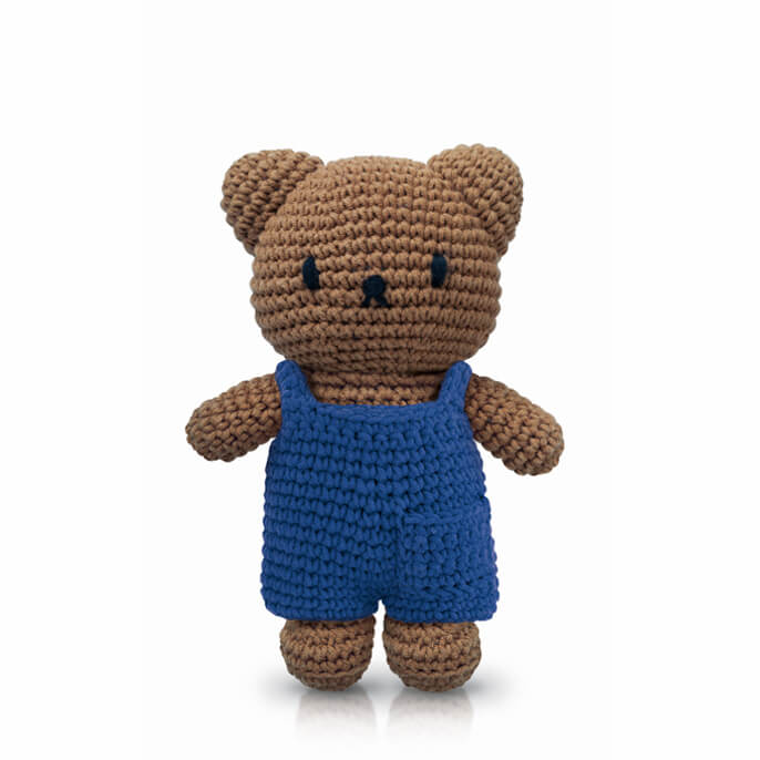 Boris In His Blue Overall by Miffy Handmade