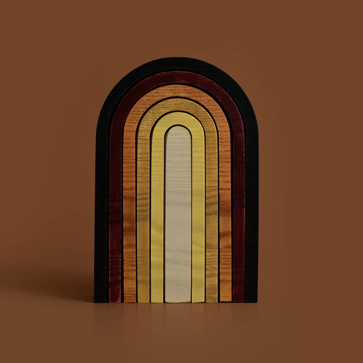 Mini Rainbow in Earthy Colours by MinMin Copenhagen