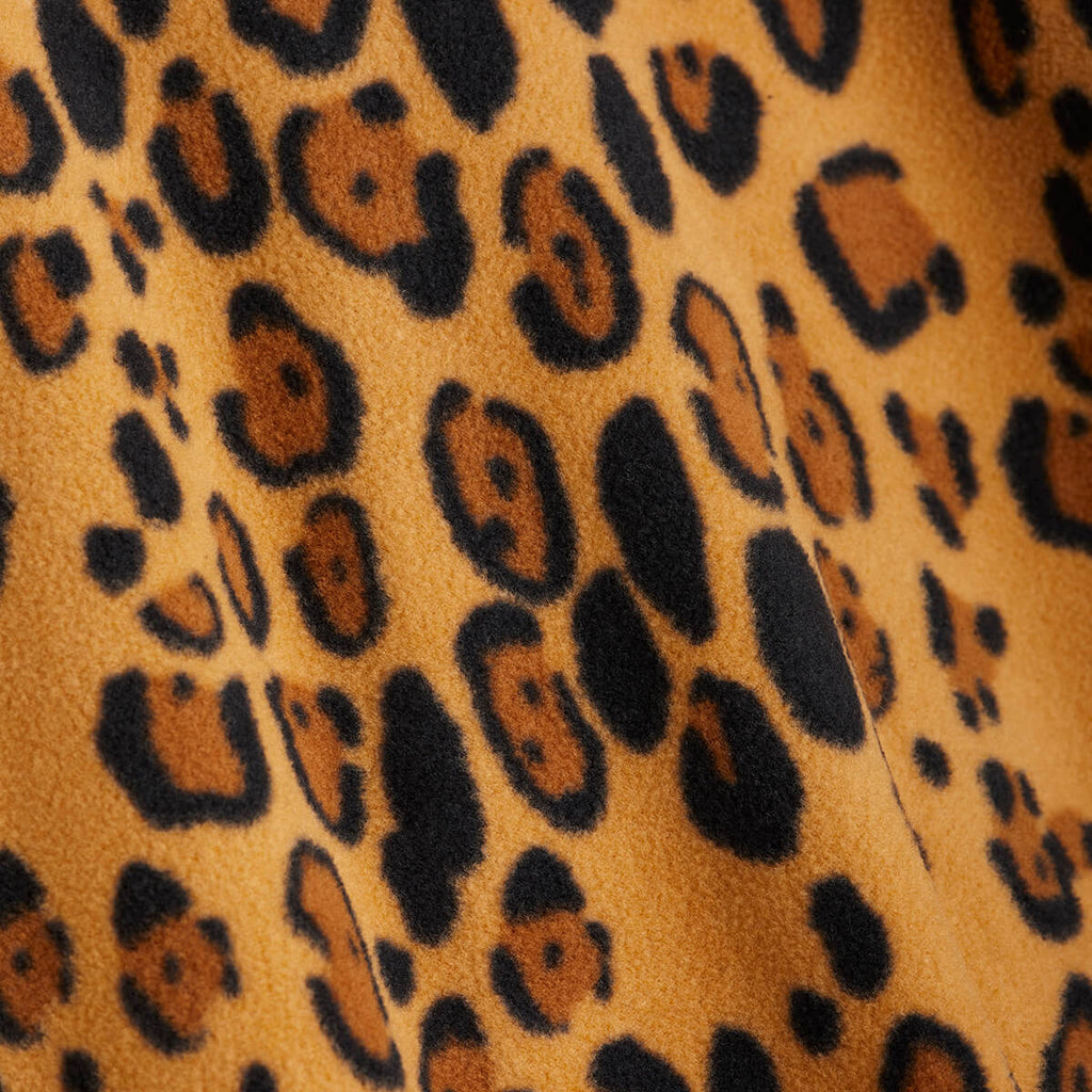 Leopard Fleece Trousers by Mini Rodini