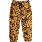 Leopard Fleece Trousers by Mini Rodini