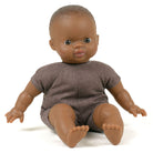 Oscar Soft Bodied Doll (28cm Brown Eyes) by Minikane X Paola Reina