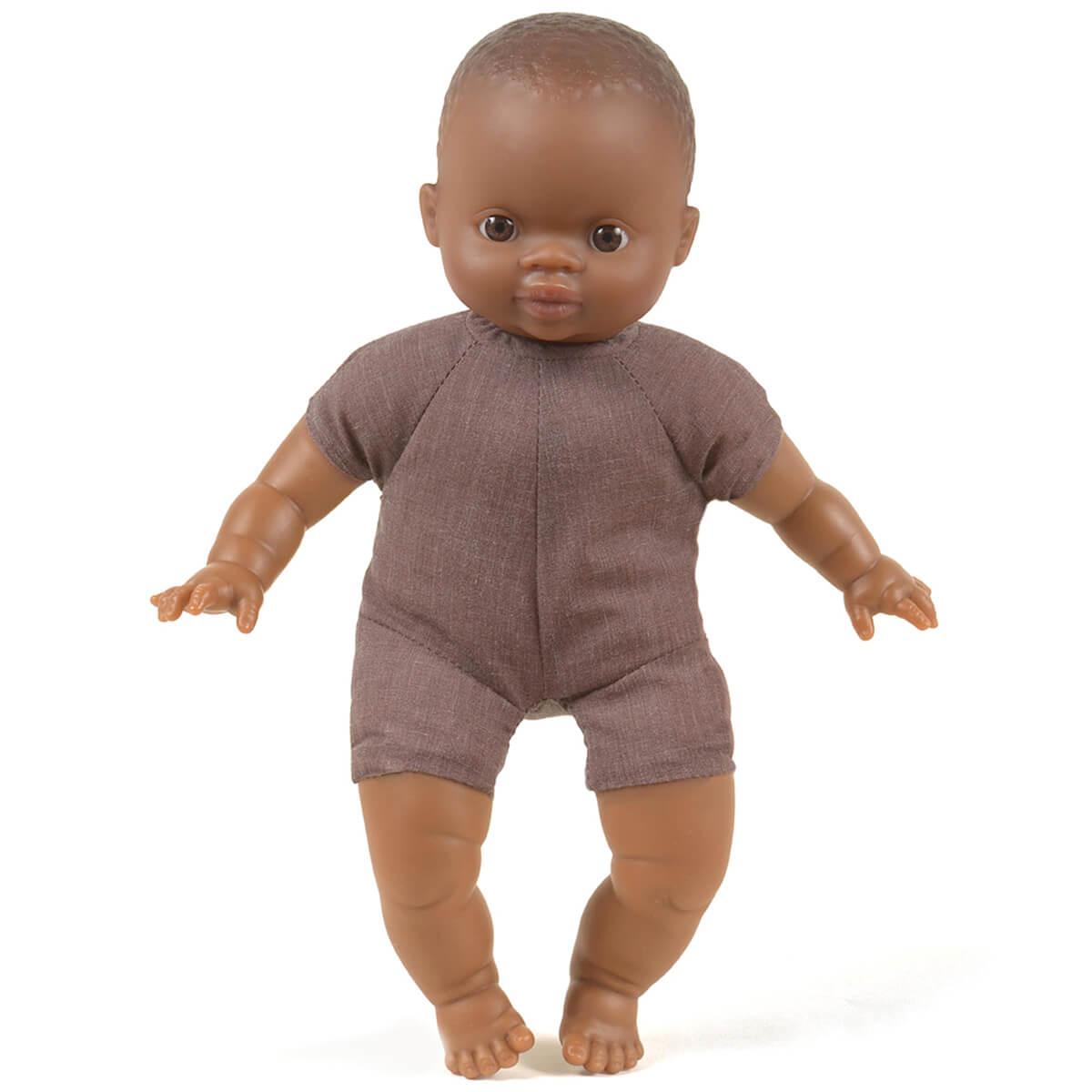Oscar Soft Bodied Doll (28cm Brown Eyes) by Minikane X Paola Reina