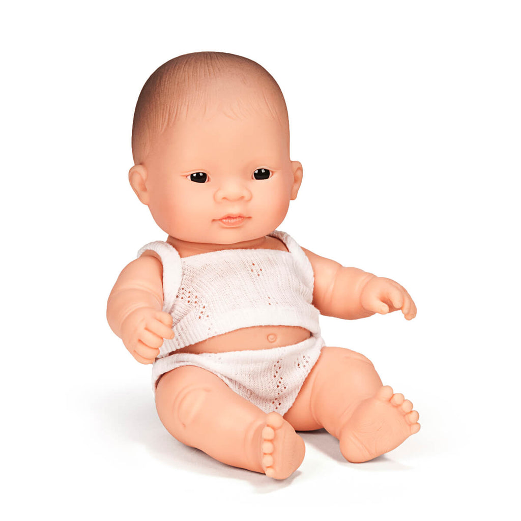 Baby Girl Doll (21cm Asian) by Miniland