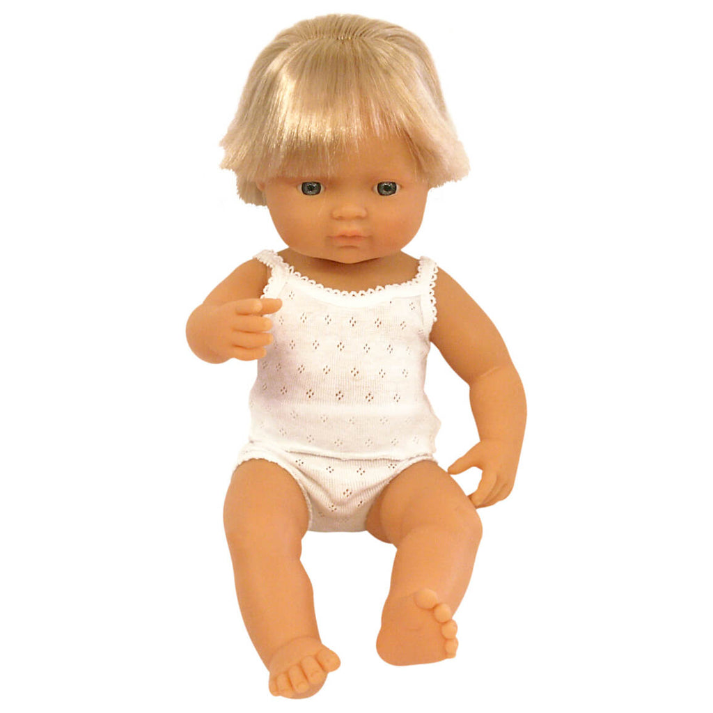 Boy Doll (38cm Caucasian) by Miniland