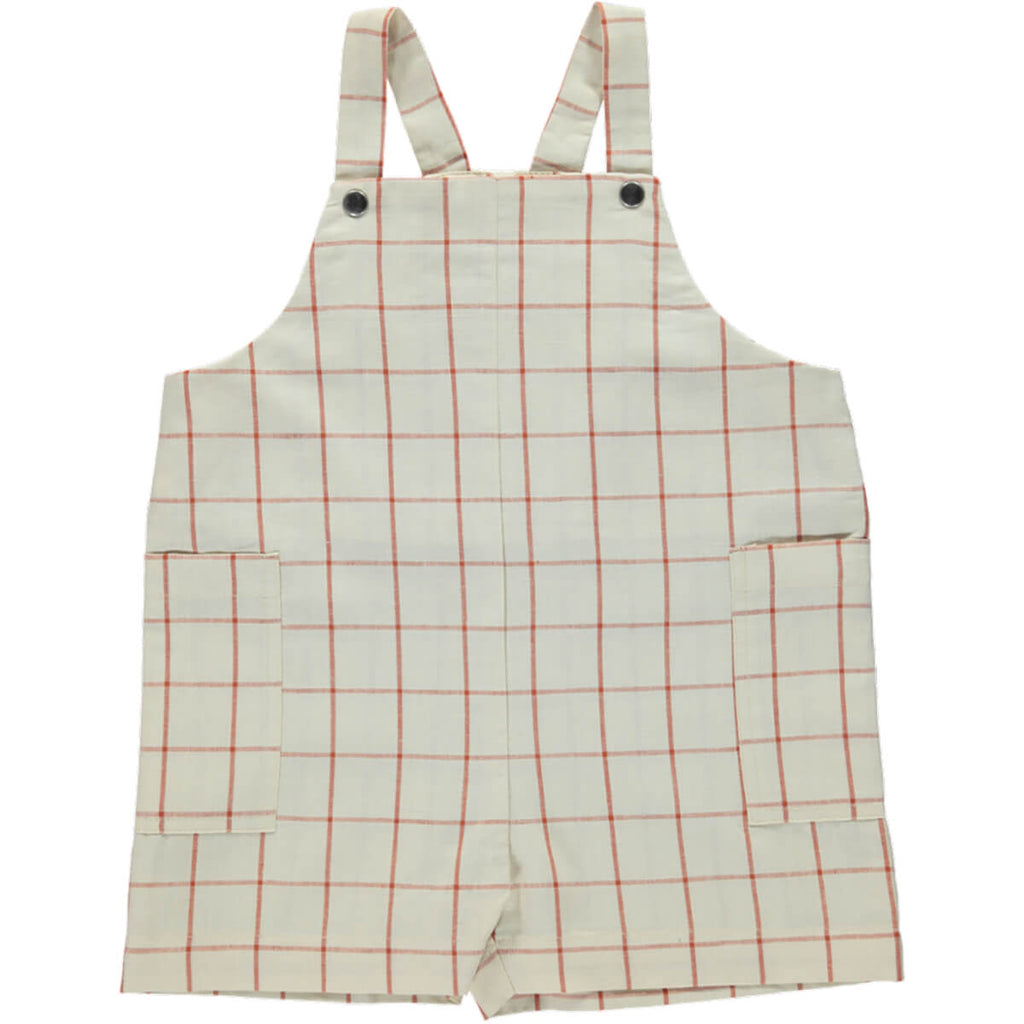 Tomato Net Short Pocket Dungarees by Monkind