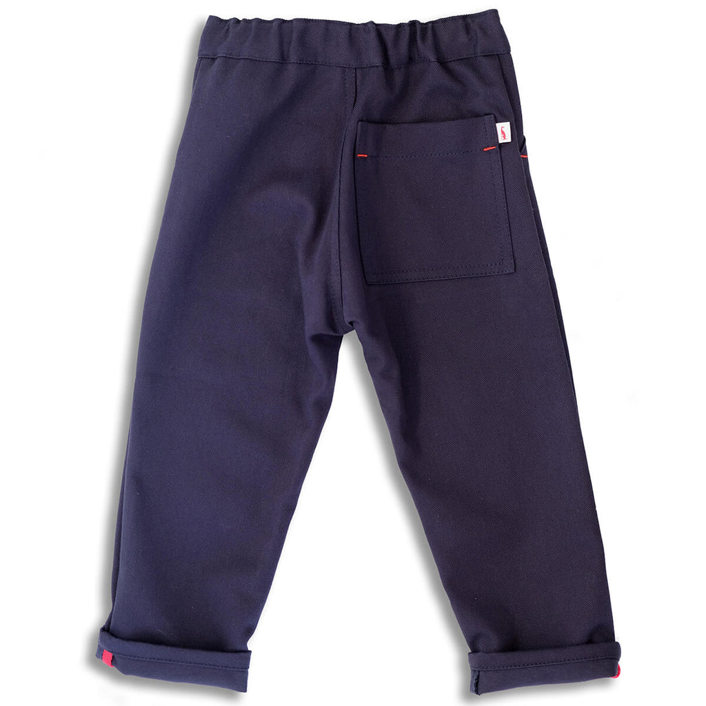 Utility Trousers in Navy by Monty & Co
