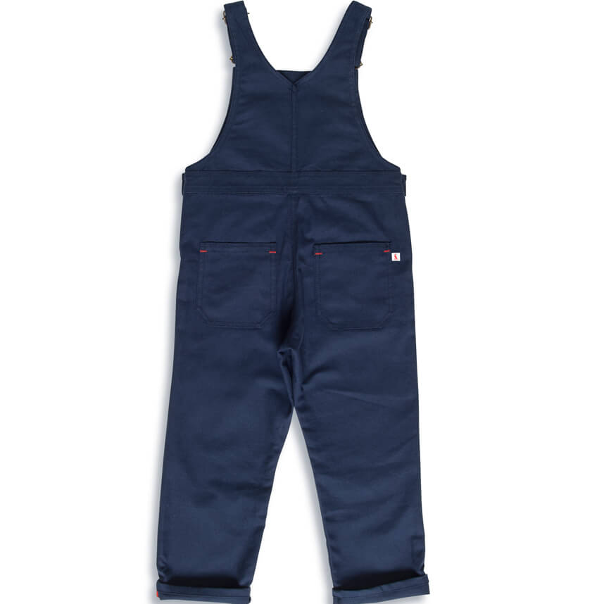 Porter Dungarees in Light Navy by Monty & Co