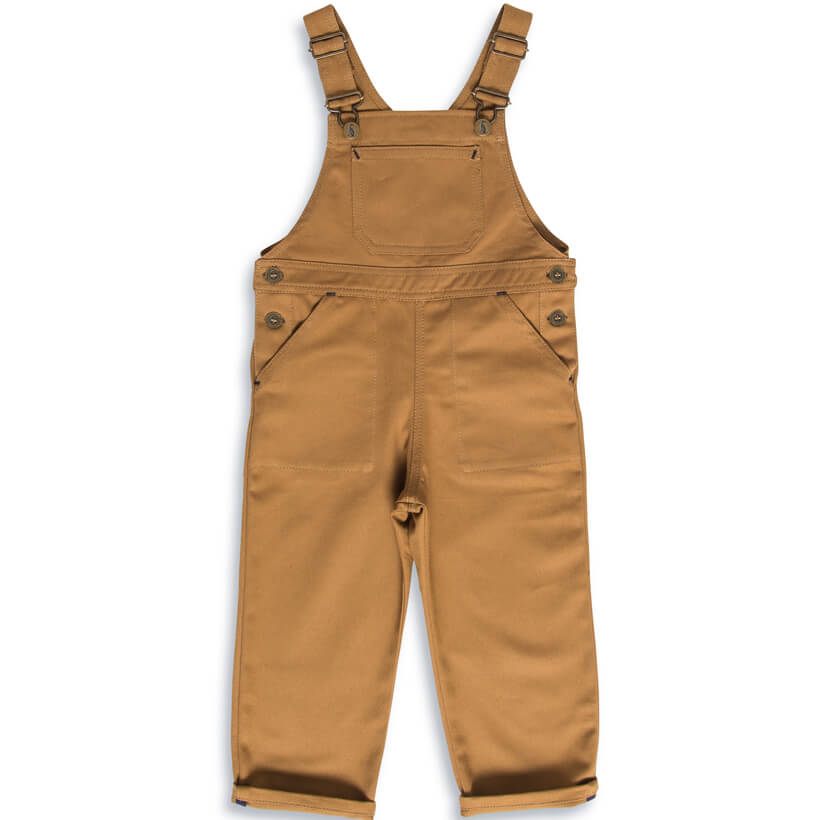 Porter Dungarees in Tan by Monty & Co