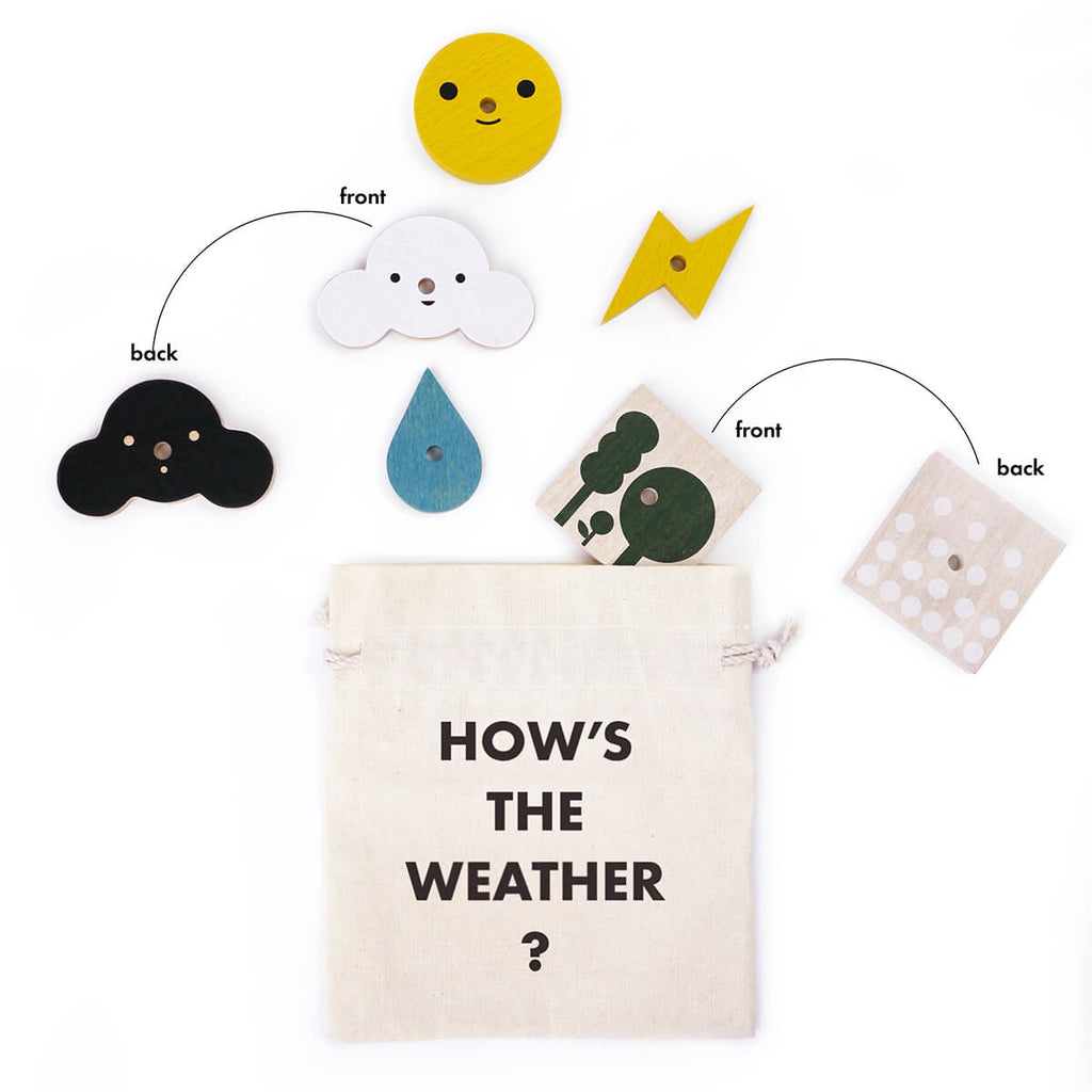 My Weather Station Wooden Toy by Moon Picnic