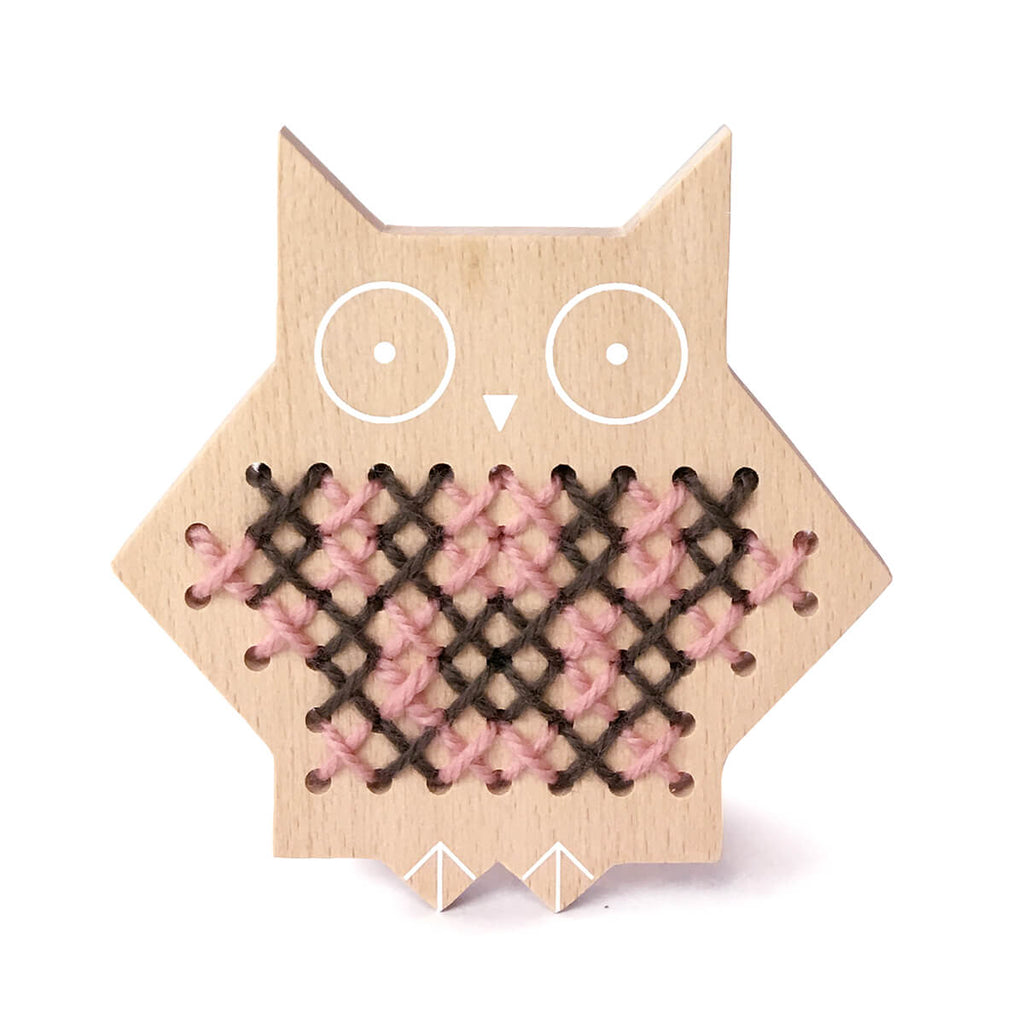 Cross Stitch Friends Owl by Moon Picnic