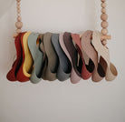 Silicone Baby Bib in Blush by Mushie