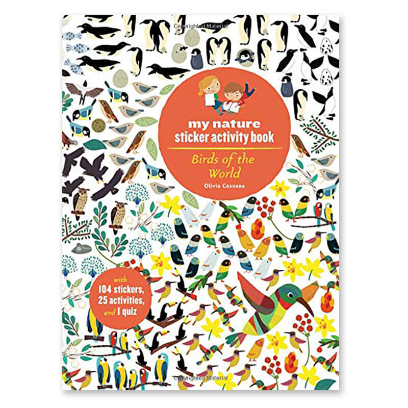 My Nature Sticker Activity Book: Birds of the World by Olivia Cosneau