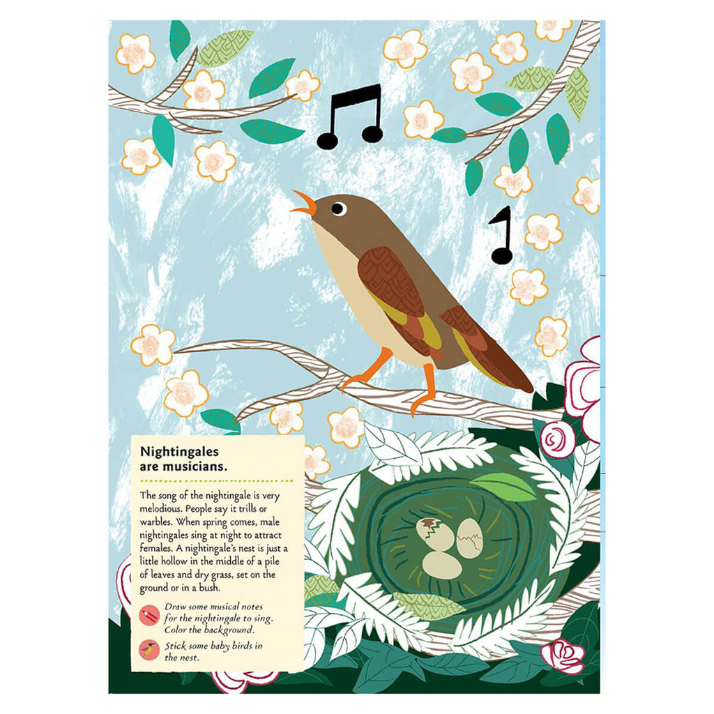My Nature Sticker Activity Book: Birds of the World by Olivia Cosneau