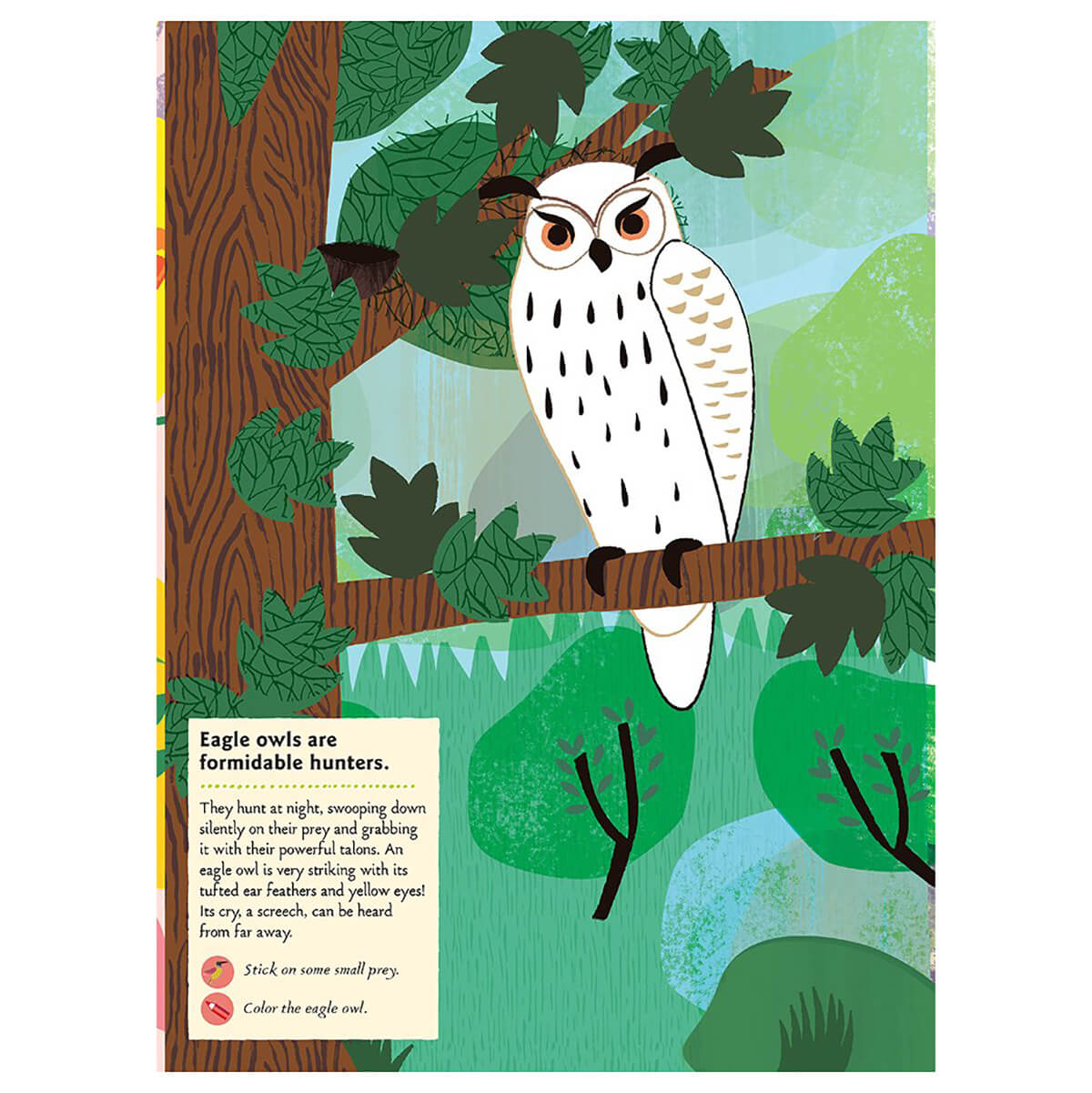 My Nature Sticker Activity Book: Birds of the World by Olivia Cosneau