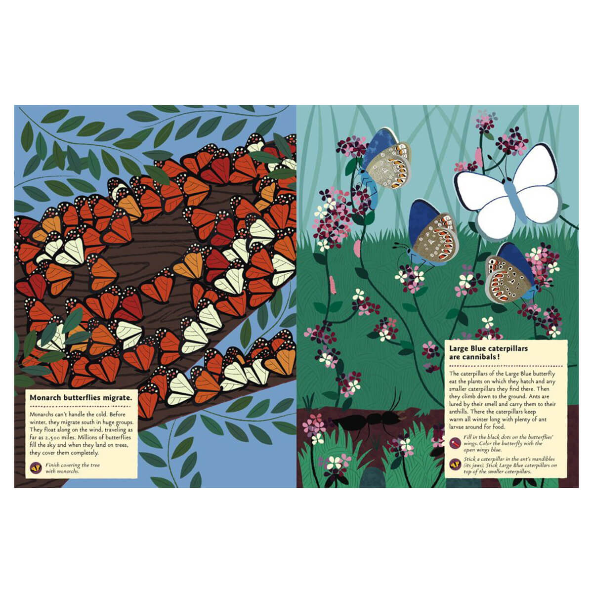 My Nature Sticker Activity Book: Butterflies of the World by Olivia Cosneau