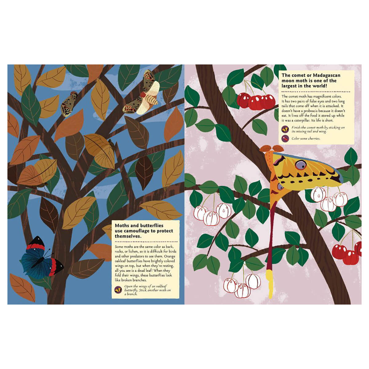 My Nature Sticker Activity Book: Butterflies of the World by Olivia Cosneau
