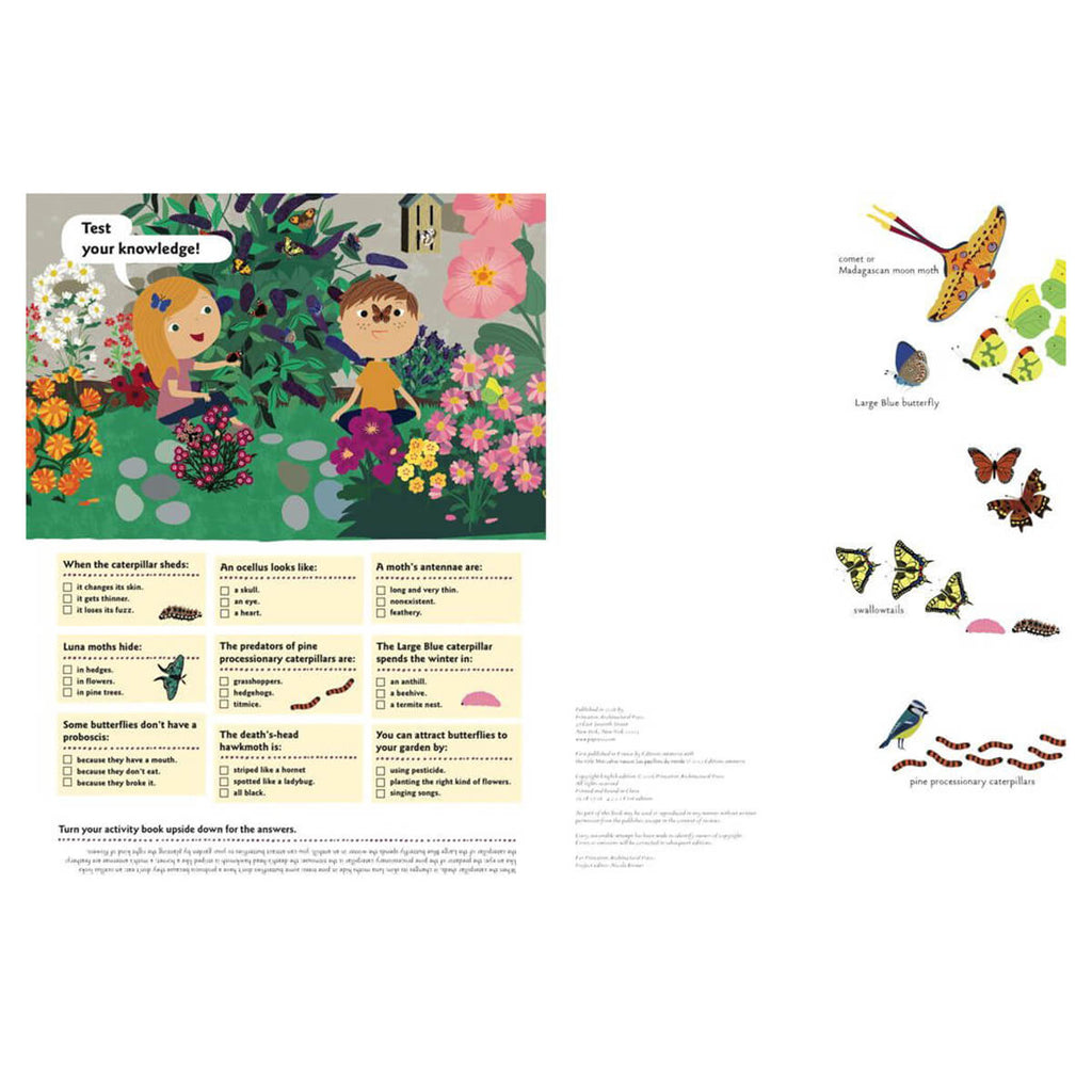 My Nature Sticker Activity Book: Butterflies of the World by Olivia Cosneau
