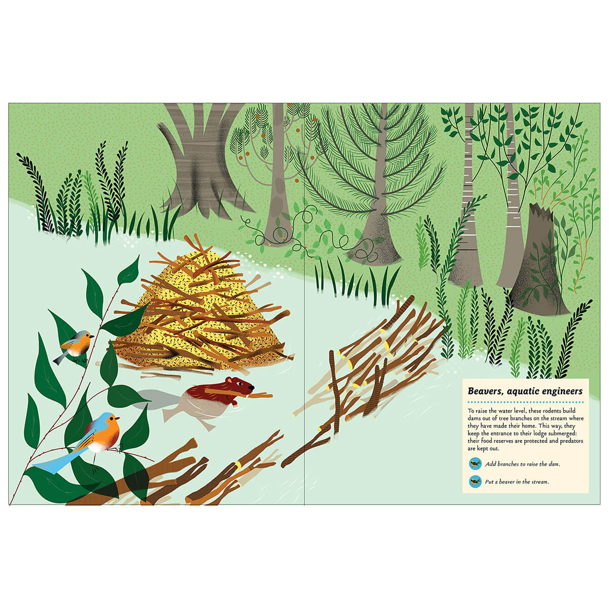 My Nature Sticker Activity Book: Inventive Animals by Olivia Cosneau