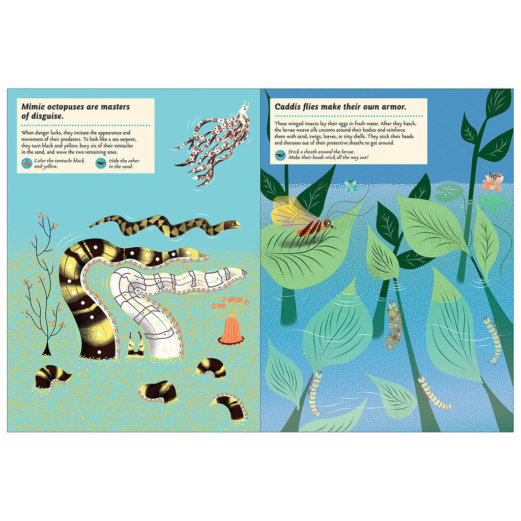 My Nature Sticker Activity Book: Inventive Animals by Olivia Cosneau